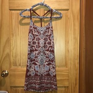 Billabong print mini dress